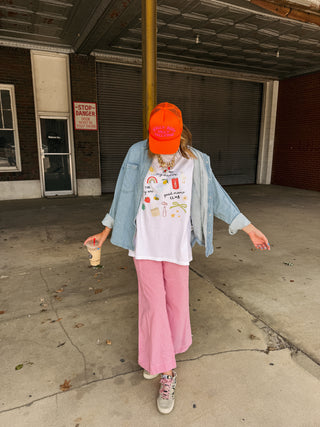 ETTA OG | you are my sunshine graphic tee - white
