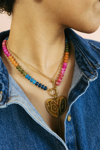 beljoy | love you more stone necklace