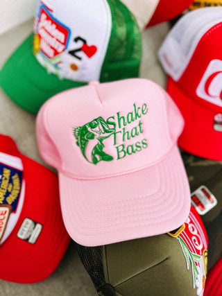 shake that bass trucker hat