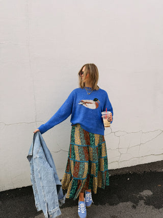 swimming duck sweater