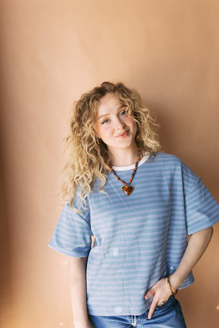 moonlight stripe tee