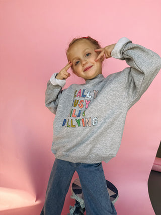 ETTA OG | youth dilly dally sweatshirt