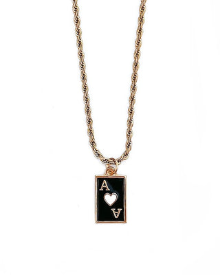 beljoy | ace of hearts necklace