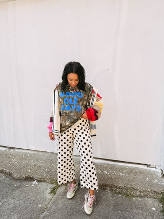 domino wide leg pants
