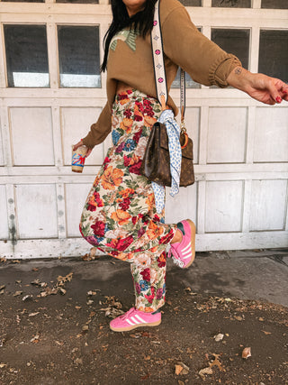 queen mary floral pants