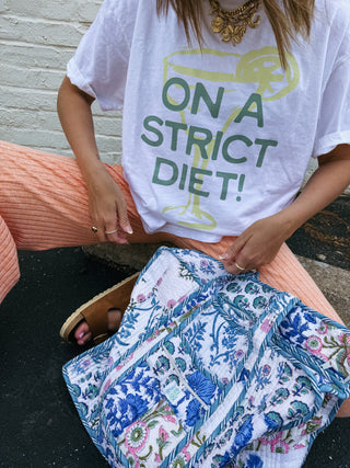 z supply | dawn smocked rib pants - malibu orange