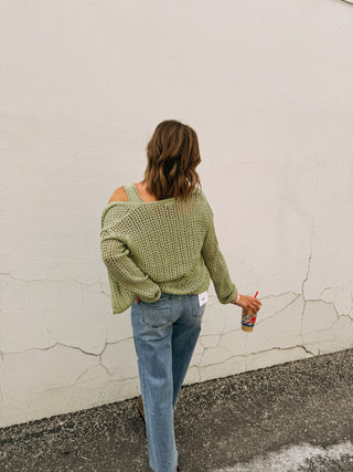 pining after you knit top + cardi