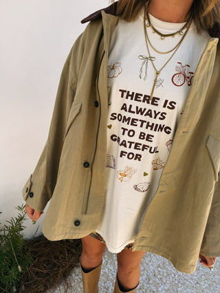 ETTA OG | something to be grateful for graphic tee - ivory