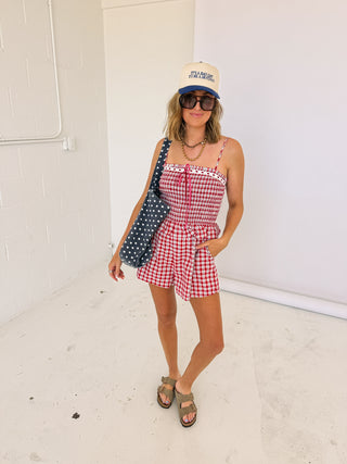cherry pie romper