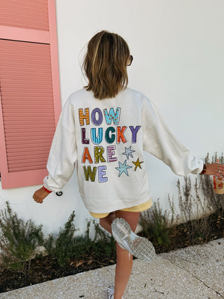 ETTA OG | how lucky are we sweatshirt