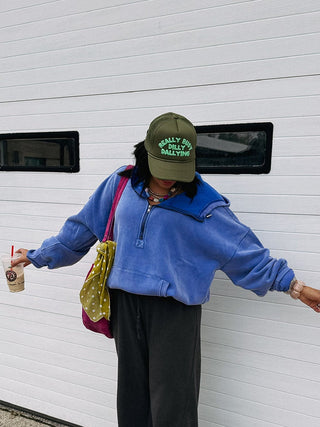 high standards hoodie - blue