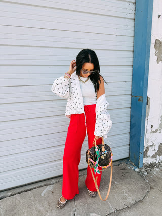 picasso polka dot jacket