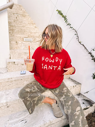 howdy santa sweater