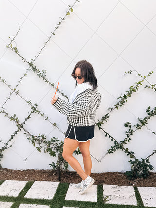 chickadee gingham jacket