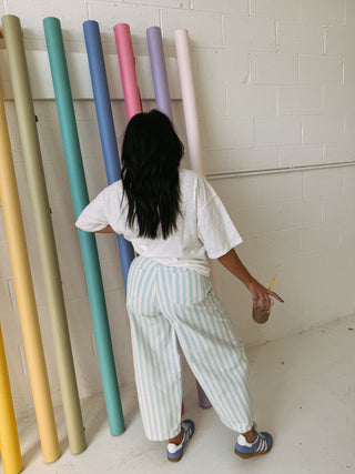 palm springs stripe pants.
