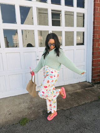 fruity pop pull on pants