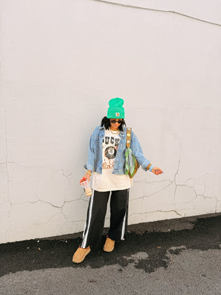 ETTA OG | lucky mama lasso graphic tee - ivory