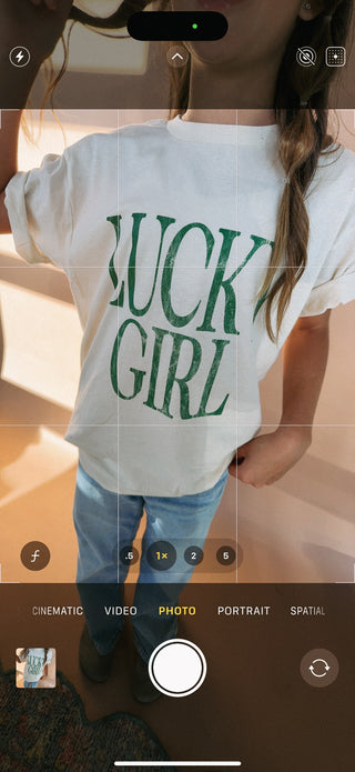 ETTA OG | youth lucky girl graphic tee