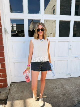 kokomo crochet tank top