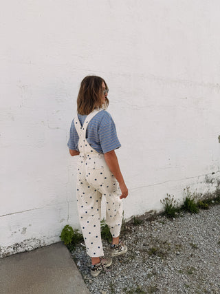paint it polka dot overalls