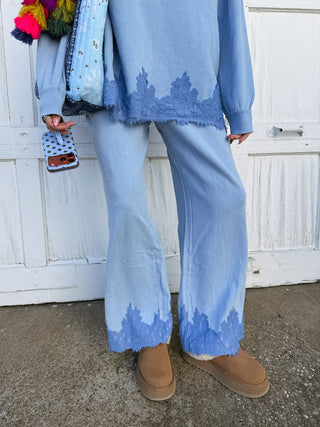 wonderland lace pants