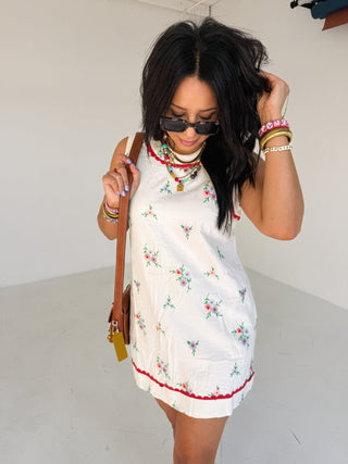 pickin wildflowers mini dress