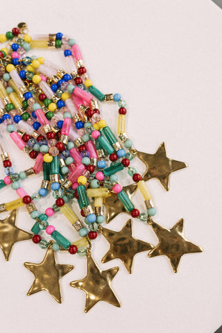 beljoy | summer star beaded necklace