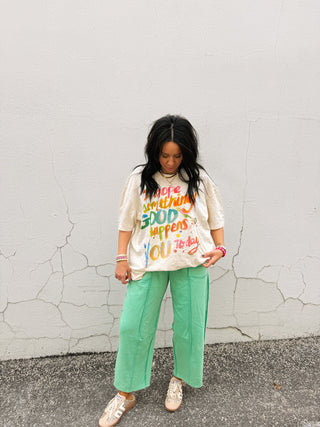 good things happen graphic tee