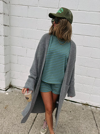 nightcrawler cardigan - grey