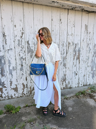 z supply | reina airy skirt