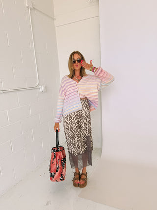 wilder days midi skirt