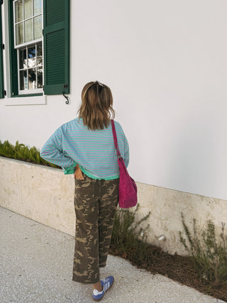 mood ring stripe top