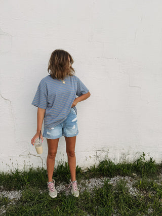 vervet | venice beach denim shorts