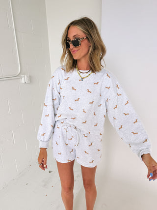 wiener dog sweatshirt