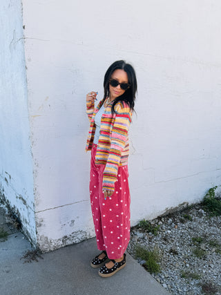 cherry coke polka dot jeans