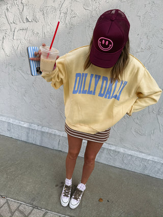 PREORDER | dilly dally mock neck - butter