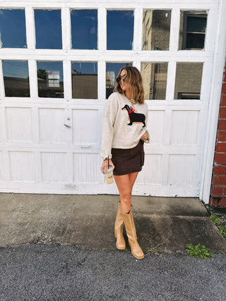 wendy bow sweater