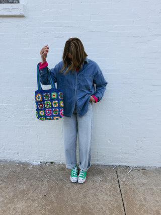 z supply | all day denim jacket - dark