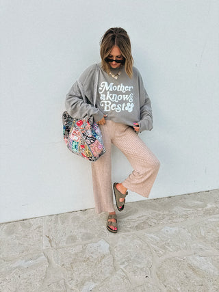 z supply | dawn smocked rib pants