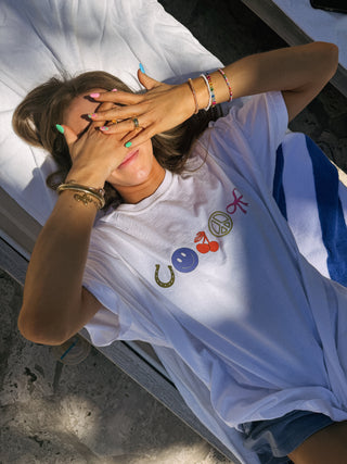 ETTA OG | what if it all works out graphic tee - white