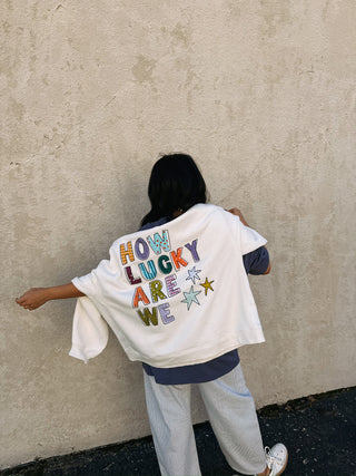 ETTA OG | how lucky are we sweatshirt