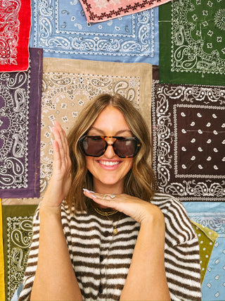 jetta dark tortoise sunglasses