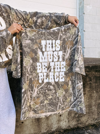 ETTA OG | this must be the place camo tee