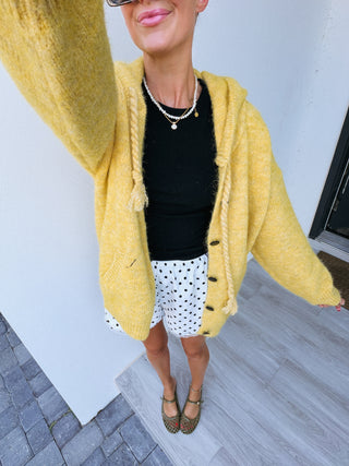 POL | honeybee hooded cardigan