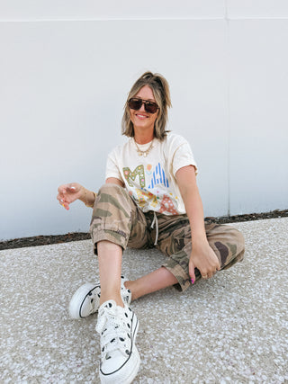 ETTA OG | floral mama graphic tee - ivory