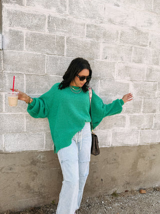 small talk sweater