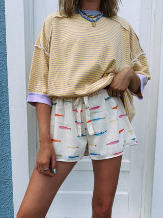 fish in the sea shorts