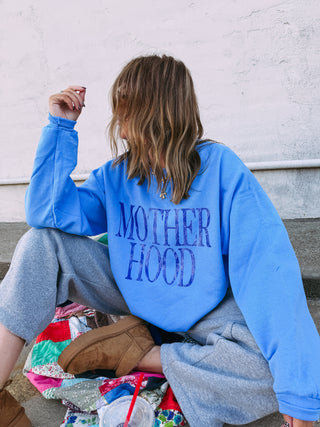 ETTA OG | motherhood sweatshirt - blue