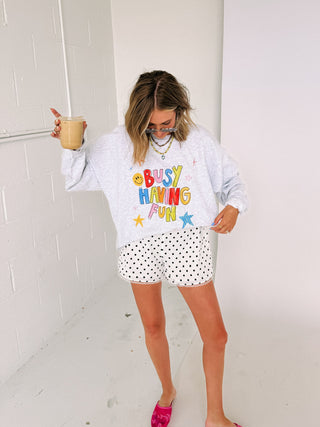 penny polka dot shorts