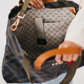 PRETTY SIMPLE | chelsie leopard tote bag